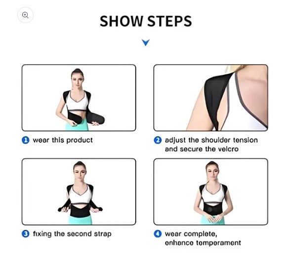 Unisex Posture Corrector Belt @ Just Rs.499/-
