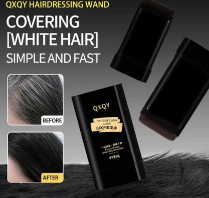 White Hair Covering Stick Black (R)